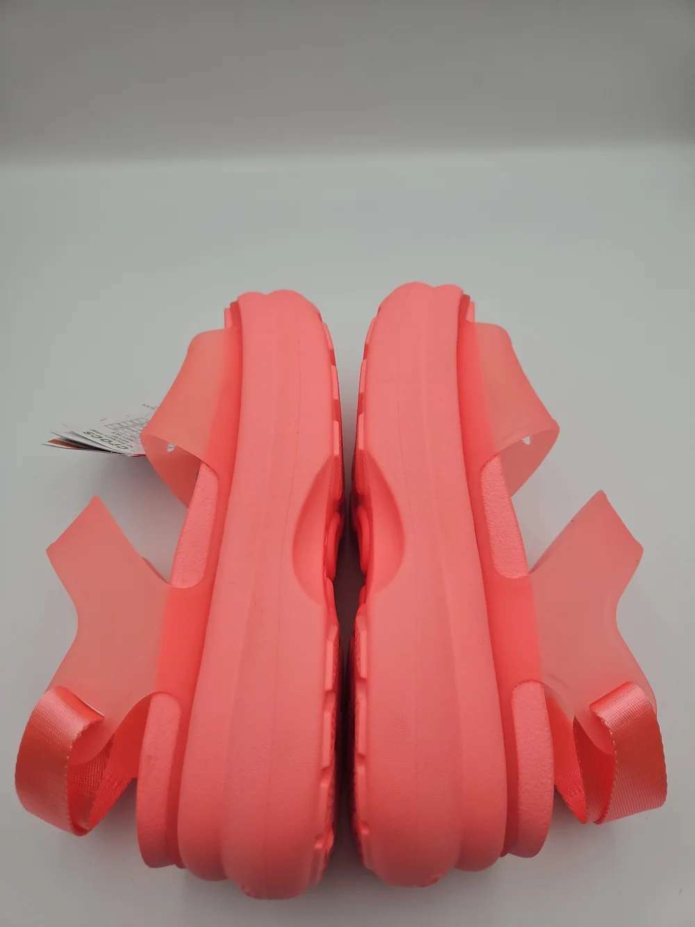 Women’s Platform Sport Sandals in Coral Pink